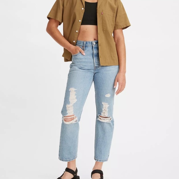 Levi's Denim - Levi’s 501 Original Cropped Jeans